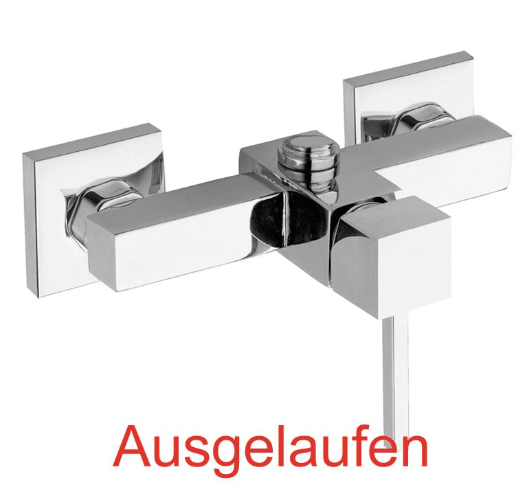 DIBL'quarda Einhebel-Brausebatterie zur Aufputzmontage, Brauseabgang oben ¾", ohne Brausezubehör