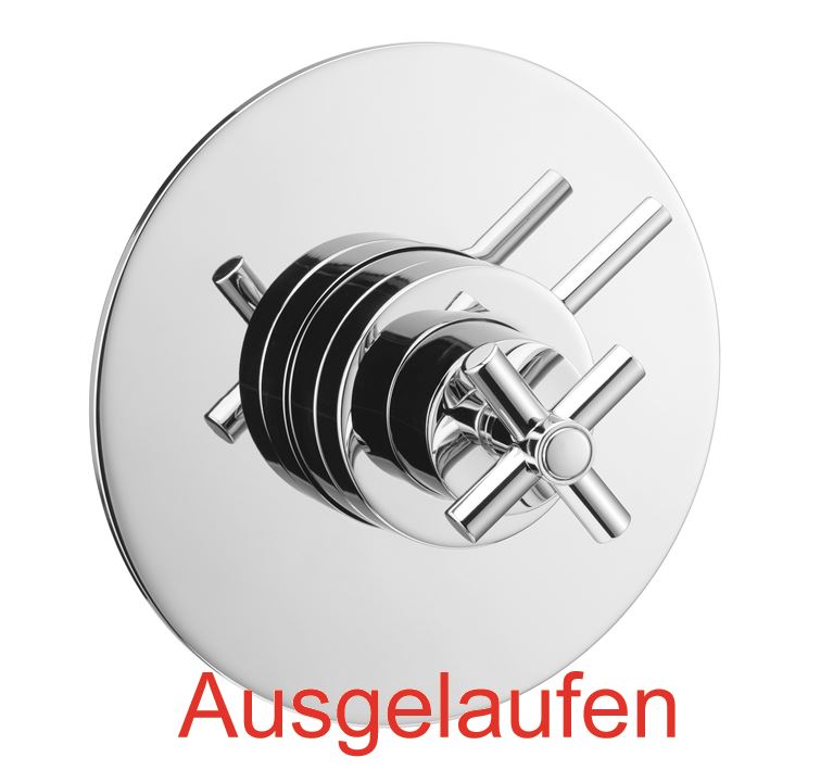 DIBL'extra Thermostat-Brausebatterie ½" oder ¾" zur Unterputzmontage, mit konzentrischer Mengenregulierung, ohne Brausezubehör