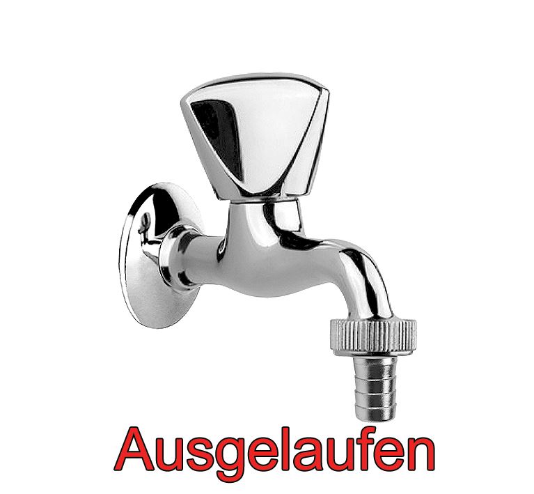 DIBL'classic Kaltwasser-Wandauslaufventil mit starrem Auslauf, mit konischem Schlauchanschlussstück