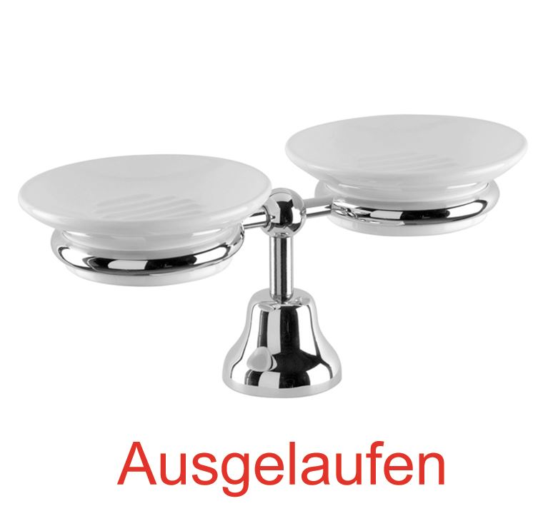 DIBL'accessoires Stand-Doppelhalter Seifenschale / Seifenschale