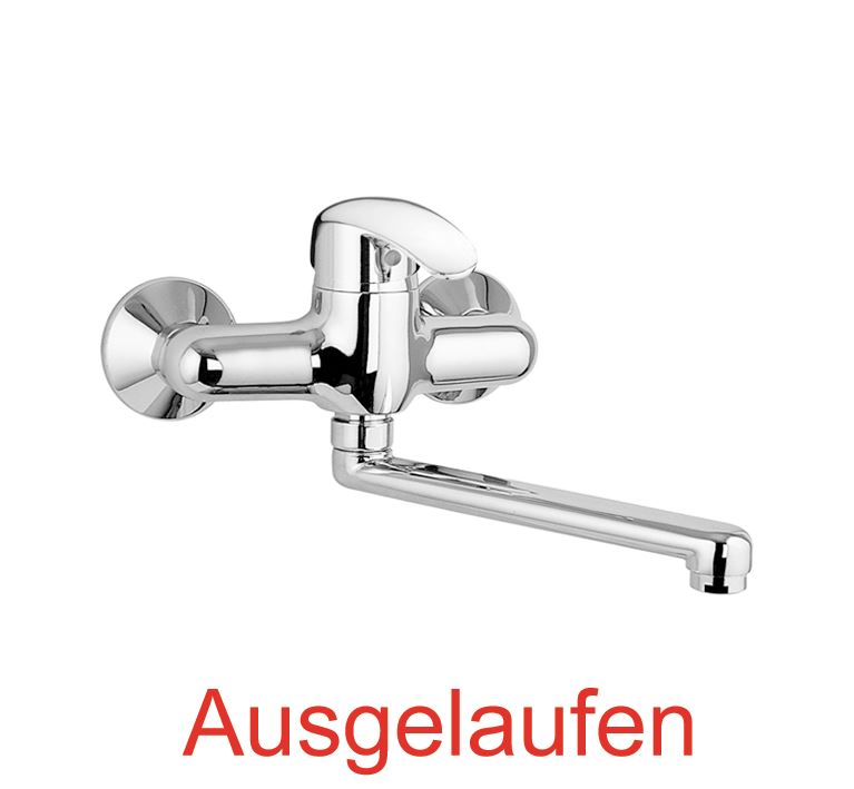 DIBL'geo Edition 1 Einhebel-Spültisch-Wandbatterie, Auslauflänge 200 mm