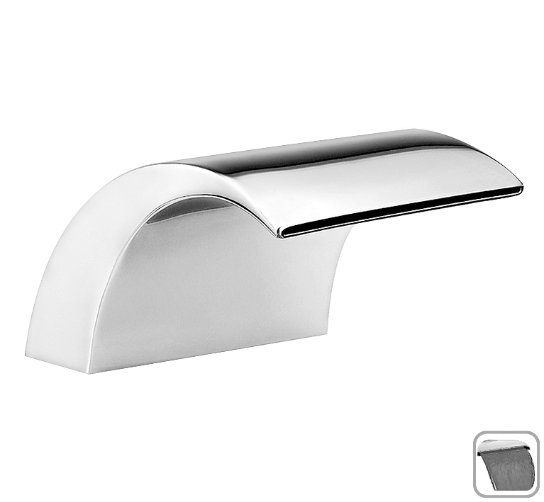 DIBL'fix Messing-Cascaden-Schwallauslauf ½" zur Wannenrandmontage