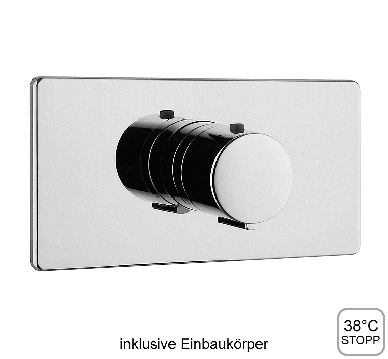 DIBL'therm eco Thermostat-Zentralbatterie zur UP-Montage ohne Mengenregulierung